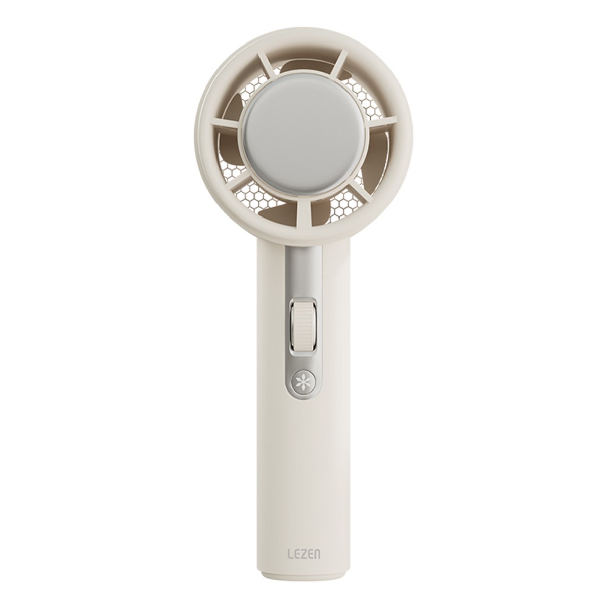 르젠 BLDC 저소음 급속냉각 아이스 터보 휴대용선풍기, 루나 화이트, LZMF-UC100