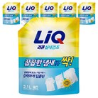 리큐 진한겔 꿉꿉한 냄새 원인물질 싹 일반드럼겸용 프레쉬 런드리향 액상세제 리필