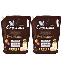 컨센서스 고농축 순한 섬유유연제 스위트플로럴 2.05L (리필) x2개, 단품