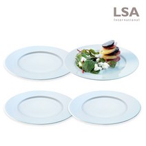 LSA 다인 런치 림 원형접시, 1개