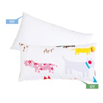 코니아일랜드 리플 베개커버, 슈가퍼피(핑크)