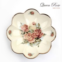 피지에스 퀸로즈 연꽃접시, 혼합 색상, 1개