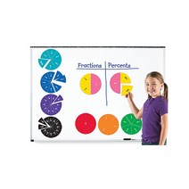 [러닝리소스] 21616 양면 자석 원형 분수, 혼합, 1개