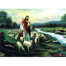피크 목자되신 예수님 1000조각, 51 x 73.5cm, 1000개