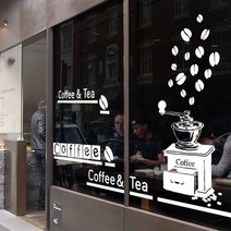 아트박스/꾸밈 im101-이것이 디자인카페(선반스티커), 색상선택 화이트