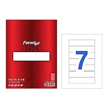 폼텍 100매 화일인덱스용 라벨 LS-3625 (7단), 폼텍 라벨 용지