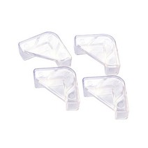 아가드 상하코너매트 4p, 투명, 3개