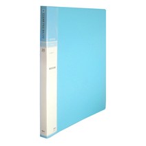 현풍화일 B4 20매 클리어화일, 하늘색, 1개