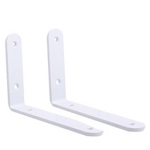 초이스하드웨어 심플튼튼 선반대 화이트, 2개입, 150 x 100 mm × 2개입