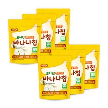 퓨어잇 동결건조 과일칩, 바나나, 6개입