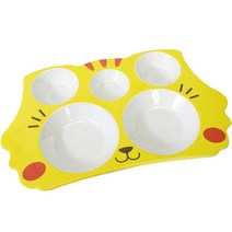 호레카 유아 어린이 식판, 혼합 색상, 1개