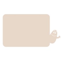 쿠 홈 인테리어 아크릴 메모보드 MO 13 부착형 베이지