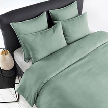 라흐두뜨 엘리나 린넨 이불 커버 F685673, sage green