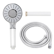 코시나 퓨어파인 3 way 스파 마사지 샤워기 + 필터 + 2.0m 샤워줄, 1세트