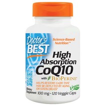 닥터스베스트 하이 앱솔션 CoQ10 100mg 베지 캡, 120정, 1개, 120정
