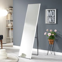 미소아이 더 프레임 거치식 전신거울 315, 화이트