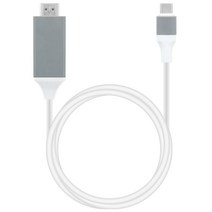 컴스마트 C타입 USB 3.1 to HDMI 컨버터 케이블 White BT357, 1개, 2m