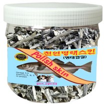 웰펫 강아지 고양이 겸용 건조 사사미 대용량 간식 생선 100g, 명태스킨, 1개