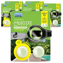 불스원 폴라패밀리 선바이저 클립형 차량용 방향제 라임모히또향 랜덤발송, 라임모히또, 6세트