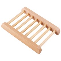 더자카 럭셔리우드 비누받침대, 브라운 (Y217LBBO026), 1개