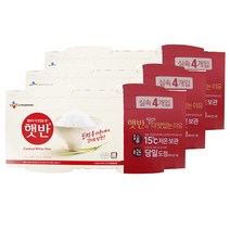 CJ햇반, 200g, 12개