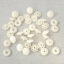 해피베어스 멀티 일제 T단추 세트 11.5 mm T3, 크림아이보리, 2팩