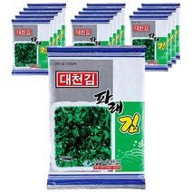 대천김 조미 구이 파래김, 15봉, 20g