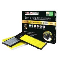 한일 나이스 3D폼코팅 활성탄 에어컨필터 자동차용, 현대-A103 NF소나타, 1개