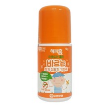해피홈 아웃도어 롤온 바르는 모기기피제 50g X 5개