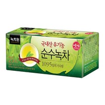 녹차원 국내산 유기농 순수녹차 티백, 1.2g, 25개입, 1개