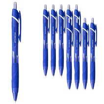유니 제트스트림 유성볼펜 0.7mm SXN-150-07, 블루, 10개