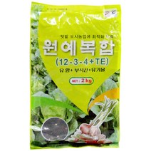 행복한세상 원예복합 비료 2kg, 1개