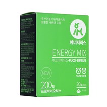 아이앤지메딕스 에너지믹스 후코비피더스 강아지 고양이 유산균 배변 영양제, 치즈향, 20개입