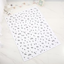 코니아일랜드 유아용 풍기 인견 패드, 그레이 트리