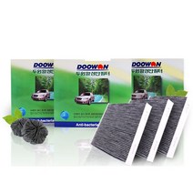 1+1+1/활성탄필터/자동차에어컨히터필터/로체, 1개