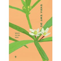 [비채]외로워도 외롭지 않다, 비채, 정호승