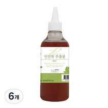 맑을담 인진쑥 추출물 퓨어 300ml, 혼합색상, 6개