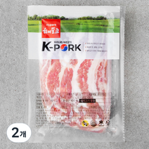 하이포크 한돈 삼겹살 구이용(냉장), 600g, 2개
