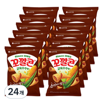 롯데제과 꼬깔콘 군옥수수맛, 134g, 24개