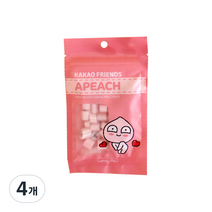 카카오프렌즈 캔디미 어피치 수제사탕 파우치, 35g, 4개