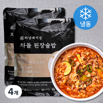 하남돼지집 차돌 된장술밥 (냉동), 250g, 4개