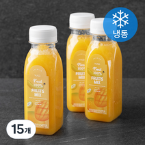 뷰코 프레쉬 후르츠 믹스 주스 (냉동), 280ml, 15개