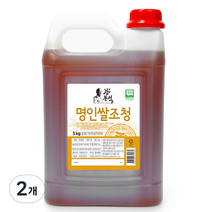 강봉석 명인쌀조청, 5kg, 2개