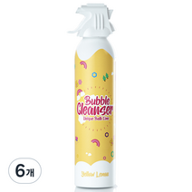 유니끄 버블 클렌저 옐로 레몬향, 6개, 250ml