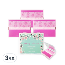 어반리브즈 벚꽃기름종이 50p + 거울케이스 + 리필 150p, 3세트