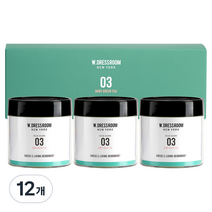 더블유드레스룸 디퓨저 탈취제 No.03 베이비그린티, 110g, 12개