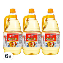 화미 양조식초, 1.8L, 6병
