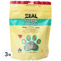 ZEAL 뉴질랜드산 강아지 수제간식, 사슴정강이뼈 300g, 3개