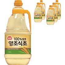 [해표] 양조식초, 1.8L, 6개