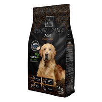 렉스 생후 12개월 이후 어덜트독 내추럴레인지 건식사료, 닭, 14kg, 1개
